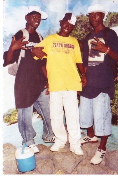BLACKS PANTHERS OF WEST SIDE suis au milieu avec mes copains BIG BORRIS ET BIGGEST21